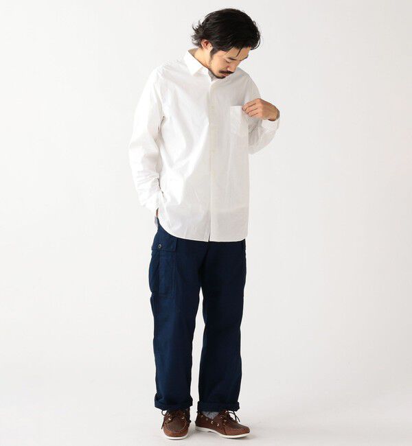 BEAMS PLUS「BEAMS PLUS / インディゴ リップストップ ミリタリー 6ポケット パンツ」|その他|