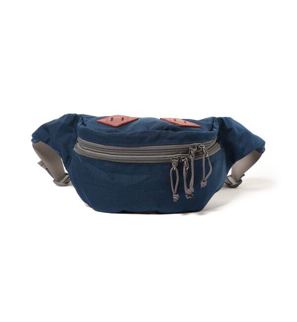 BEAMS PLUS「2 Zip Waist Pack」|トートバッグ|BLUE
