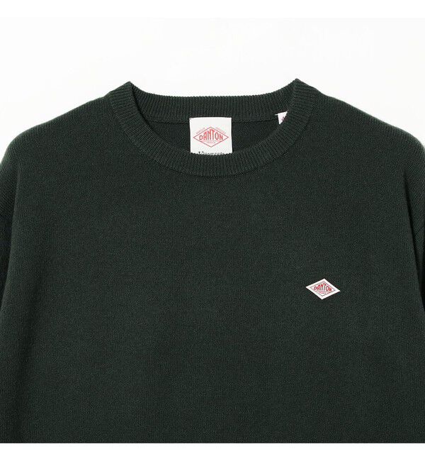 BEAMS「DANTON / Lambswool Crew Neck Knit」|ニット・セーター|