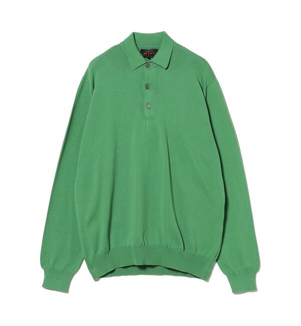 BEAMS「【別注】WILLIAM LOCKIE / Knit Polo 21G Cotton」|ポロシャツ|