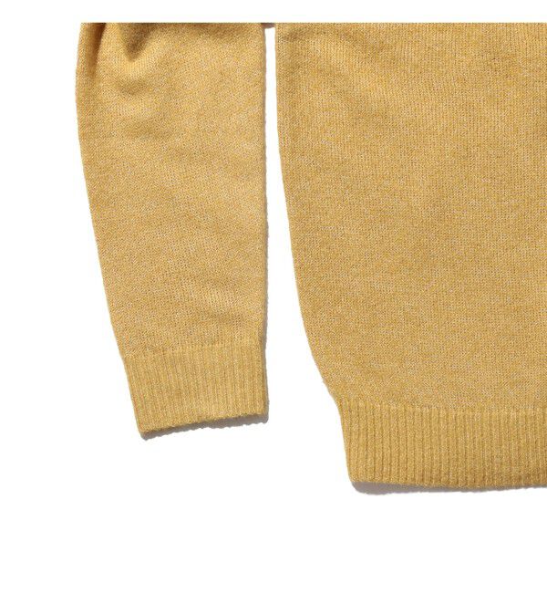 BEAMS PLUS「Knit Polo 9G Wool Silk Shaggy Yarn」|ポロシャツ|