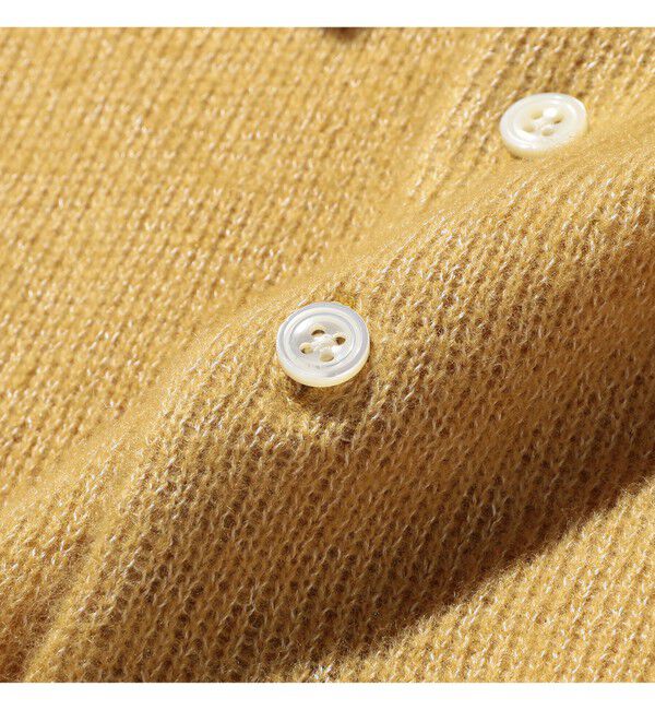 BEAMS PLUS「Knit Polo 9G Wool Silk Shaggy Yarn」|ポロシャツ|