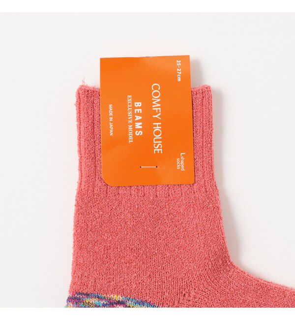 BEAMS「【別注】COMFY HOUSE / Splash MID Sox」|ソックス|