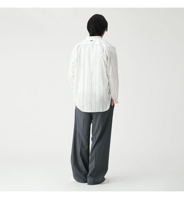 BEAMS「【別注】LACOSTE / ストライプシャツ」|シャツ・ブラウス|