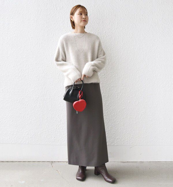 SHIPS for women「〈UVカット / 手洗い可能〉リブ ジャージー 2WAY ストレッチ スカート」|スカート|