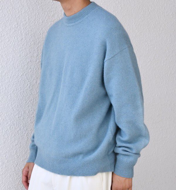 SHIPS any「SHIPS any: LOUNGE FOX シャギー セミモックネック ニット◇」|ニット・セーター|
