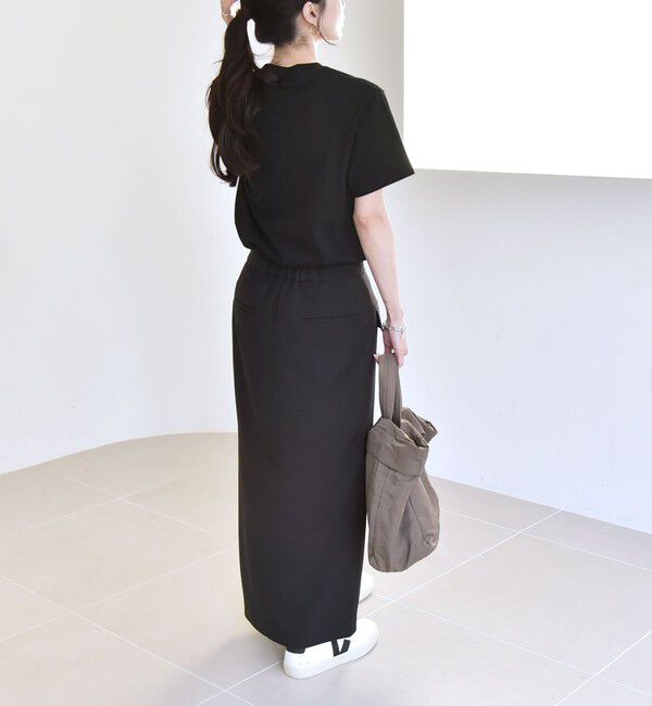 quaranciel「ANGE IN DISGUISE:〈手洗い可能〉コットン フォト & ロゴ TEE 26SS」|Tシャツ・カットソー|