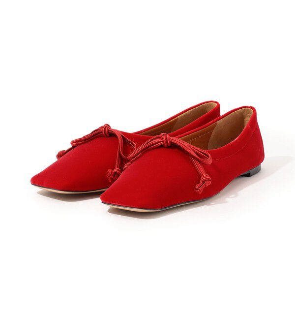 TOMORROWLAND GOODS「PIPPICHIC AMBER BALLET 5 バレエシューズ」|バレエシューズ|35 レッド