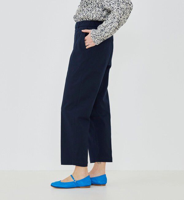 GALERIE VIE「コットンオックスストレッチ スリムパンツ」|その他|