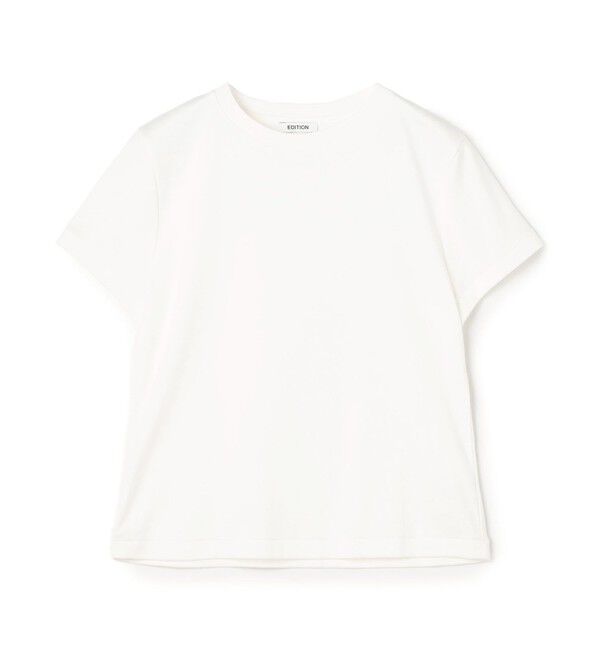 Edition「コットンヘビーフライス ハーフスリーブティー」|Tシャツ・カットソー|11 ホワイト