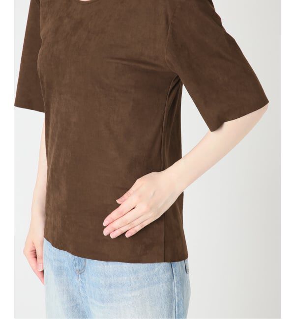 Plage「R&rsquo;IAM スウェードライクTEE」|Tシャツ・カットソー|