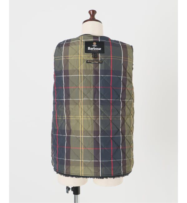 SLOBE IENA「BARBOUR/バブアー DULSIE LINER LLI0016 BK11/ CR11」|ダウンベスト・ベスト|
