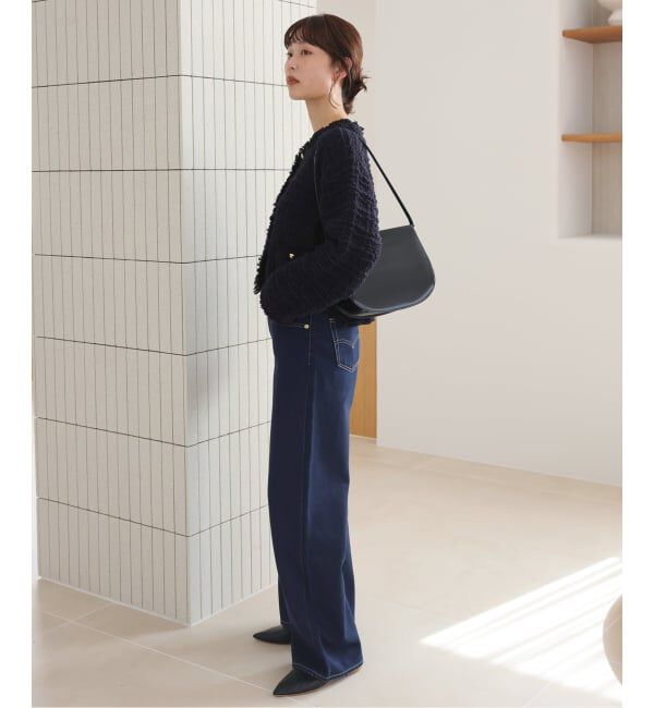 SLOBE IENA「Levi&rsquo;s/リーバイス SLOBE別注 CINCH WIDE LEG デニムパンツ」|デニム|