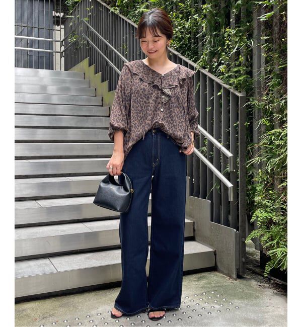 SLOBE IENA「Levi&rsquo;s/リーバイス SLOBE別注 CINCH WIDE LEG デニムパンツ」|デニム|