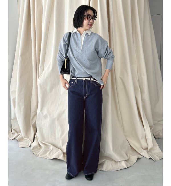 SLOBE IENA「Levi&rsquo;s/リーバイス SLOBE別注 CINCH WIDE LEG デニムパンツ」|デニム|