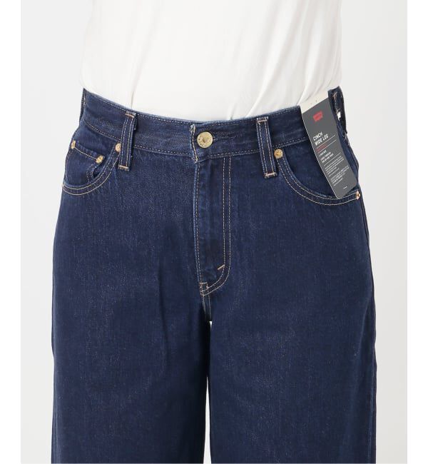 SLOBE IENA「Levi&rsquo;s/リーバイス SLOBE別注 CINCH WIDE LEG デニムパンツ」|デニム|