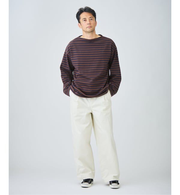 EDIFICE「SAINT JAMES for EDIFICE 別注 ウエッソン ルーズ ボーダー」|Tシャツ・カットソー|