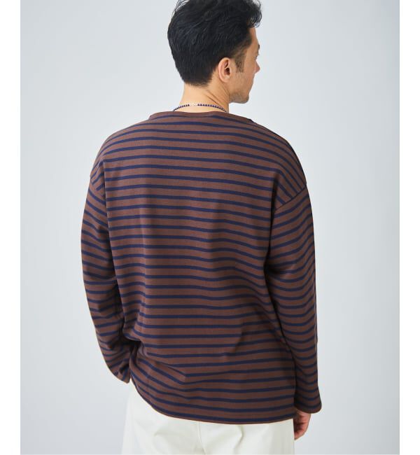 EDIFICE「SAINT JAMES for EDIFICE 別注 ウエッソン ルーズ ボーダー」|Tシャツ・カットソー|