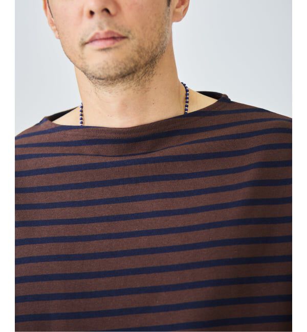 EDIFICE「SAINT JAMES for EDIFICE 別注 ウエッソン ルーズ ボーダー」|Tシャツ・カットソー|