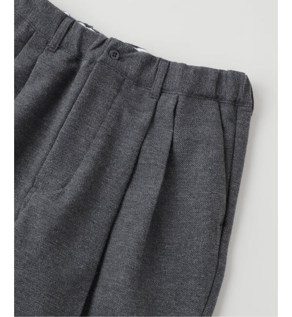 417 EDIFICE「STILL BY HAND / スティルバイハンド Wool mixed deep tuck pants」|スラックス|