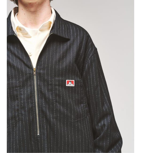 417 EDIFICE「【BEN DAVIS / ベンデイビス】417別注 Half Zip Shirt」|シャツ・ブラウス|