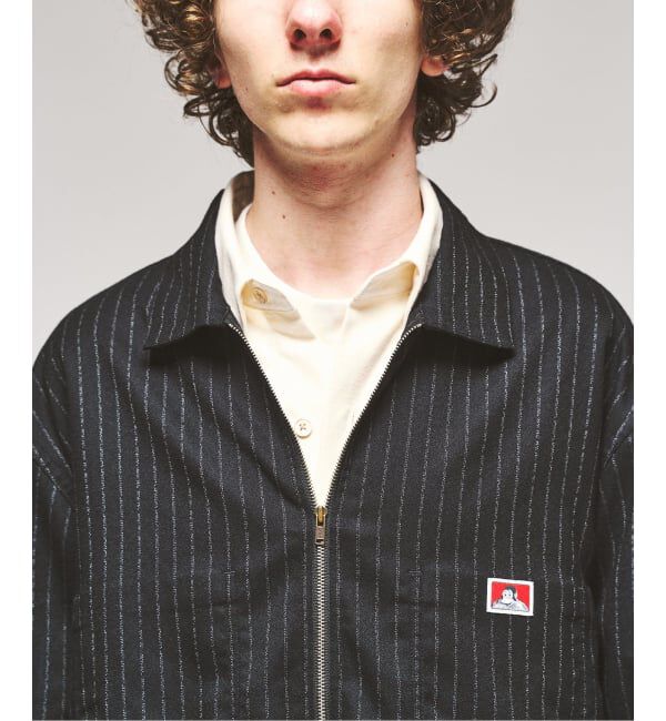 417 EDIFICE「【BEN DAVIS / ベンデイビス】417別注 Half Zip Shirt」|シャツ・ブラウス|