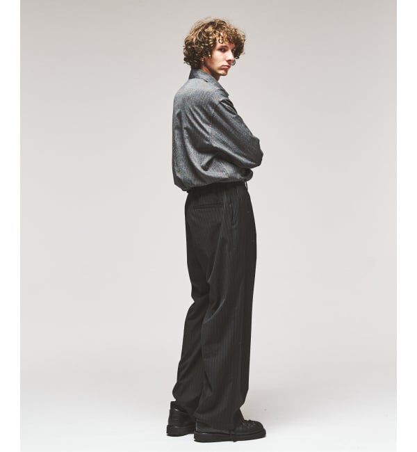417 EDIFICE「【BEN DAVIS / ベンデイビス】417別注 Half Zip Shirt」|シャツ・ブラウス|