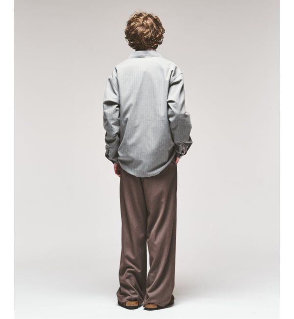 417 EDIFICE「【BEN DAVIS / ベンデイビス】417別注 Half Zip Shirt」|シャツ・ブラウス|