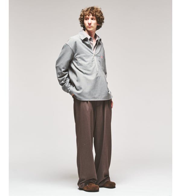 417 EDIFICE「【BEN DAVIS / ベンデイビス】417別注 Half Zip Shirt」|シャツ・ブラウス|