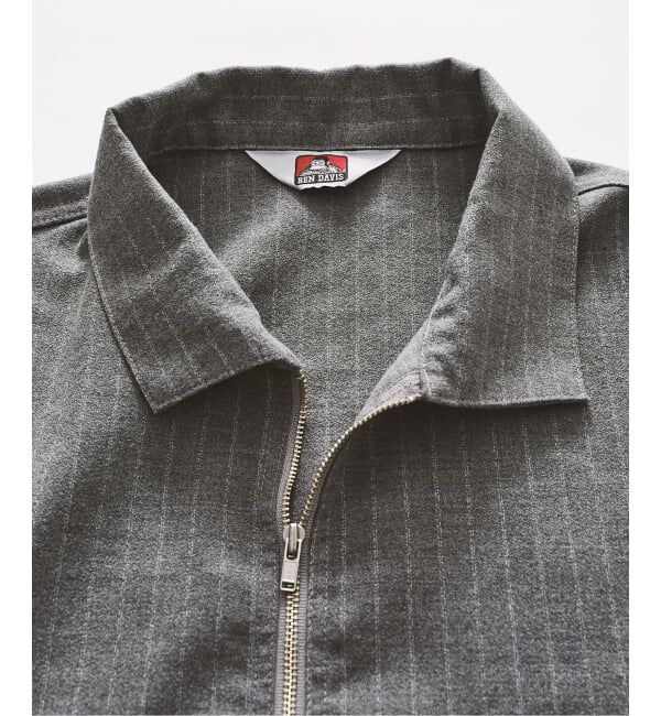 417 EDIFICE「【BEN DAVIS / ベンデイビス】417別注 Half Zip Shirt」|シャツ・ブラウス|