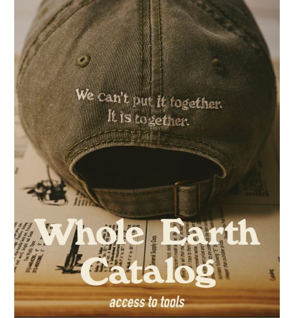 JOURNAL STANDARD「WHOLE EARTH CATALOG CAP」|キャップ・キャスケット|
