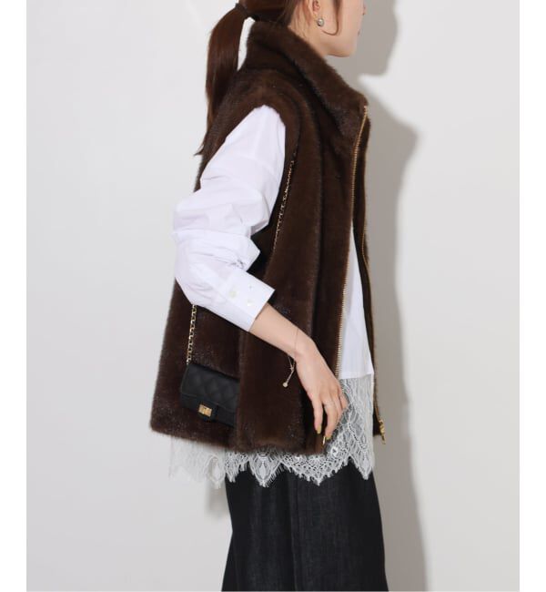 JOURNAL STANDARD relume「《WEB限定》バンドカラーレースシャツ」|シャツ・ブラウス|