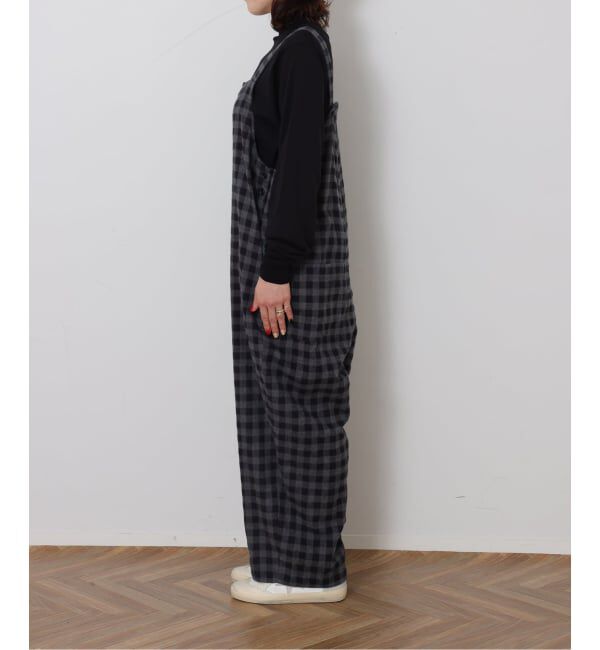 journal standard luxe「シャギーチェック フィッシャーオーバーオール」|オールインワン|
