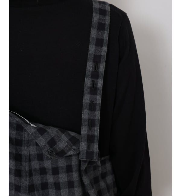 journal standard luxe「シャギーチェック フィッシャーオーバーオール」|オールインワン|