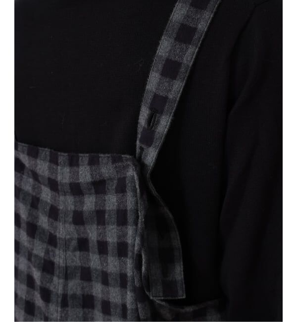 journal standard luxe「シャギーチェック フィッシャーオーバーオール」|オールインワン|