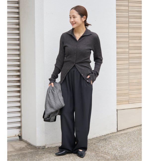 JOURNAL STANDARD「《追加》ウールライクストレッチワイドパンツ」|その他|