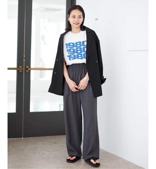 JOURNAL STANDARD「《追加》ウールライクストレッチワイドパンツ」|その他|