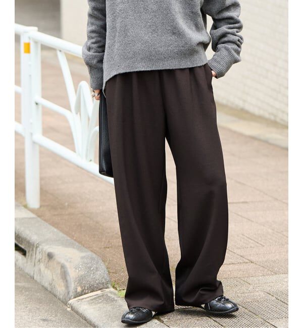 JOURNAL STANDARD「《追加》ウールライクストレッチワイドパンツ」|その他|