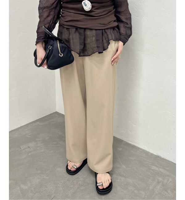 JOURNAL STANDARD「《追加》ウールライクストレッチワイドパンツ」|その他|