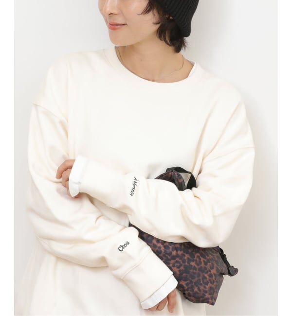 JOURNAL STANDARD relume「《WEB限定追加予約》［2枚セット］3WAY刺繍レイヤードスウェット」|スウェット・ジャージ|