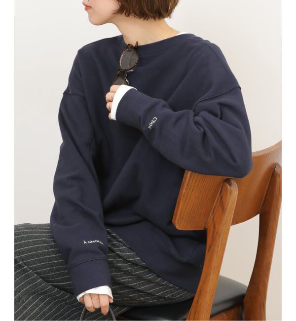 JOURNAL STANDARD relume「《WEB限定追加予約》［2枚セット］3WAY刺繍レイヤードスウェット」|スウェット・ジャージ|