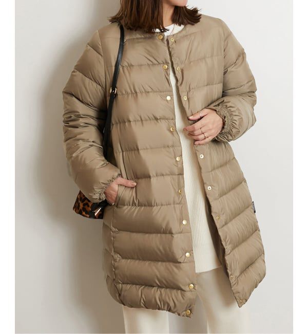 JOURNAL STANDARD relume「《追加予約》【TRADITIONAL WEATHERWEAR】 ARKLEY LONG DOWN PA：ダウンコート」|ダウン|ベージュ