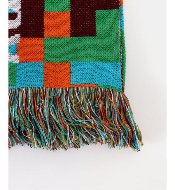 Oriens JOURNAL STANDARD「【Montmartre New York/モンマルトルニューヨーク】Orange Camo Scarf」|マフラー|