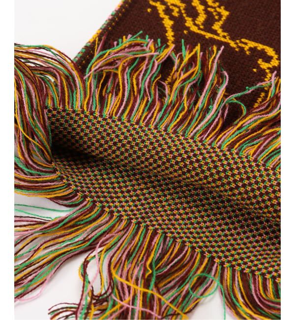 Oriens JOURNAL STANDARD「【Montmartre New York/モンマルトルニューヨーク】Yellow Pattern Scarf」|マフラー|