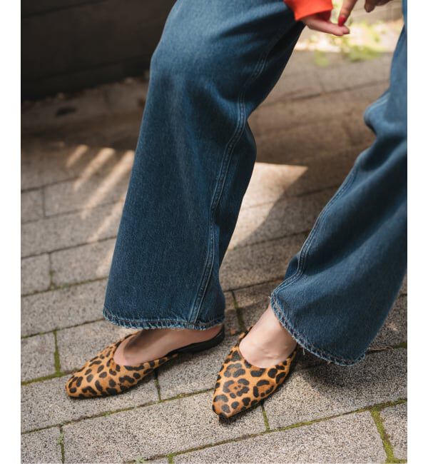 Spick and Span「《新柄有り / 追加》Spick & Span COW HAIR ミュール」|パンプス|