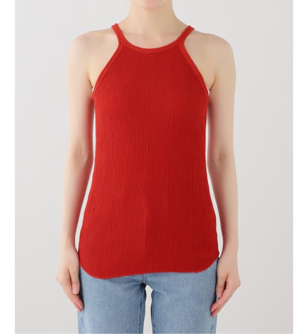 FRAMeWORK「MATTII Wrinkle cotton Crew neck tank top」|タンクトップ|