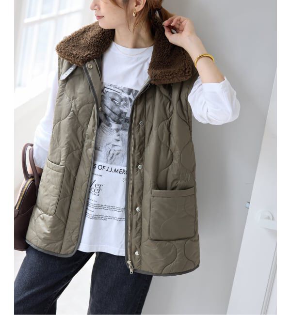 Spick and Span「《別注》J.J.mercer / ジェイジェイマーサー for SS MILITARY VEST」|ダウンベスト・ベスト|