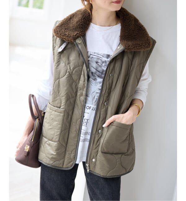 Spick and Span「《別注》J.J.mercer / ジェイジェイマーサー for SS MILITARY VEST」|ダウンベスト・ベスト|