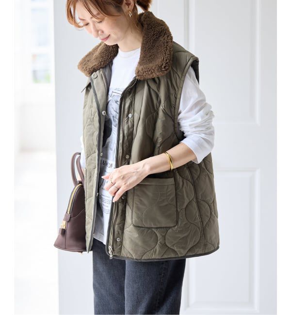 Spick and Span「《別注》J.J.mercer / ジェイジェイマーサー for SS MILITARY VEST」|ダウンベスト・ベスト|