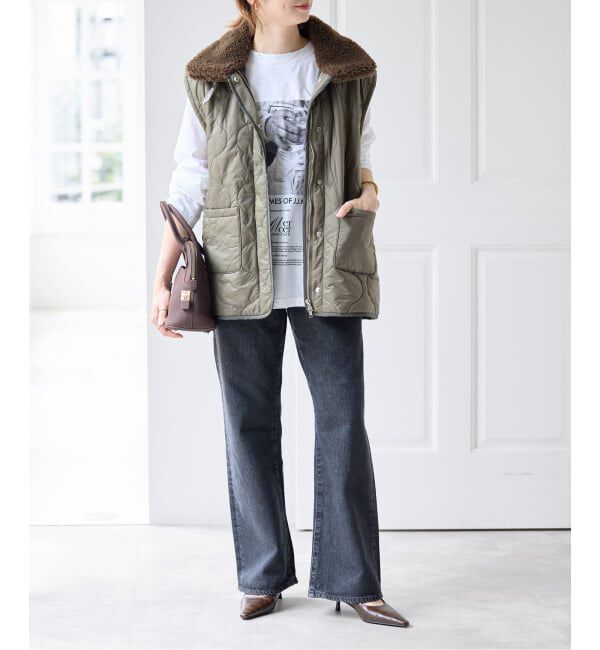 Spick and Span「《別注》J.J.mercer / ジェイジェイマーサー for SS MILITARY VEST」|ダウンベスト・ベスト|